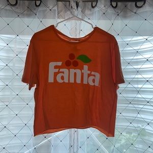 orange fanta shirt